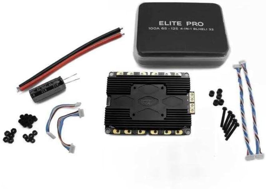 Lumenier ELITE PRO 100A V2 6-12S BLHeli_32 4-in-1 ESC Speed Controller For RC Drone Quadcopter X8 Cinelifter Compatible With Multi-Rotor Aircraft