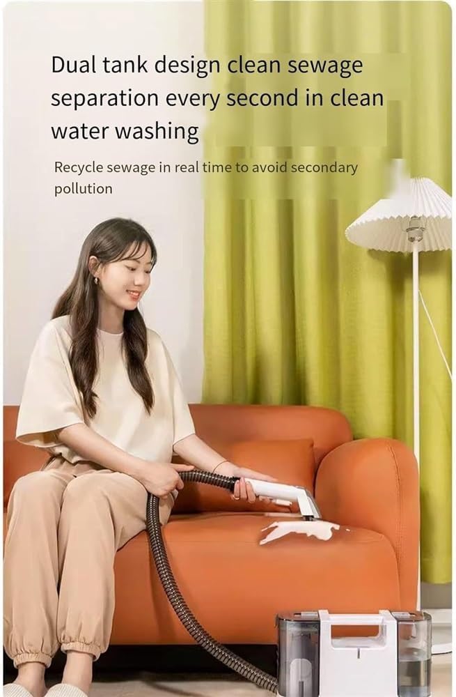 CHIPEL Sofa Carpet Curtain Cleaning Machine Wireless Small Spray Suction All-in-One Machine Home Hotel Vacuum Cleaner
