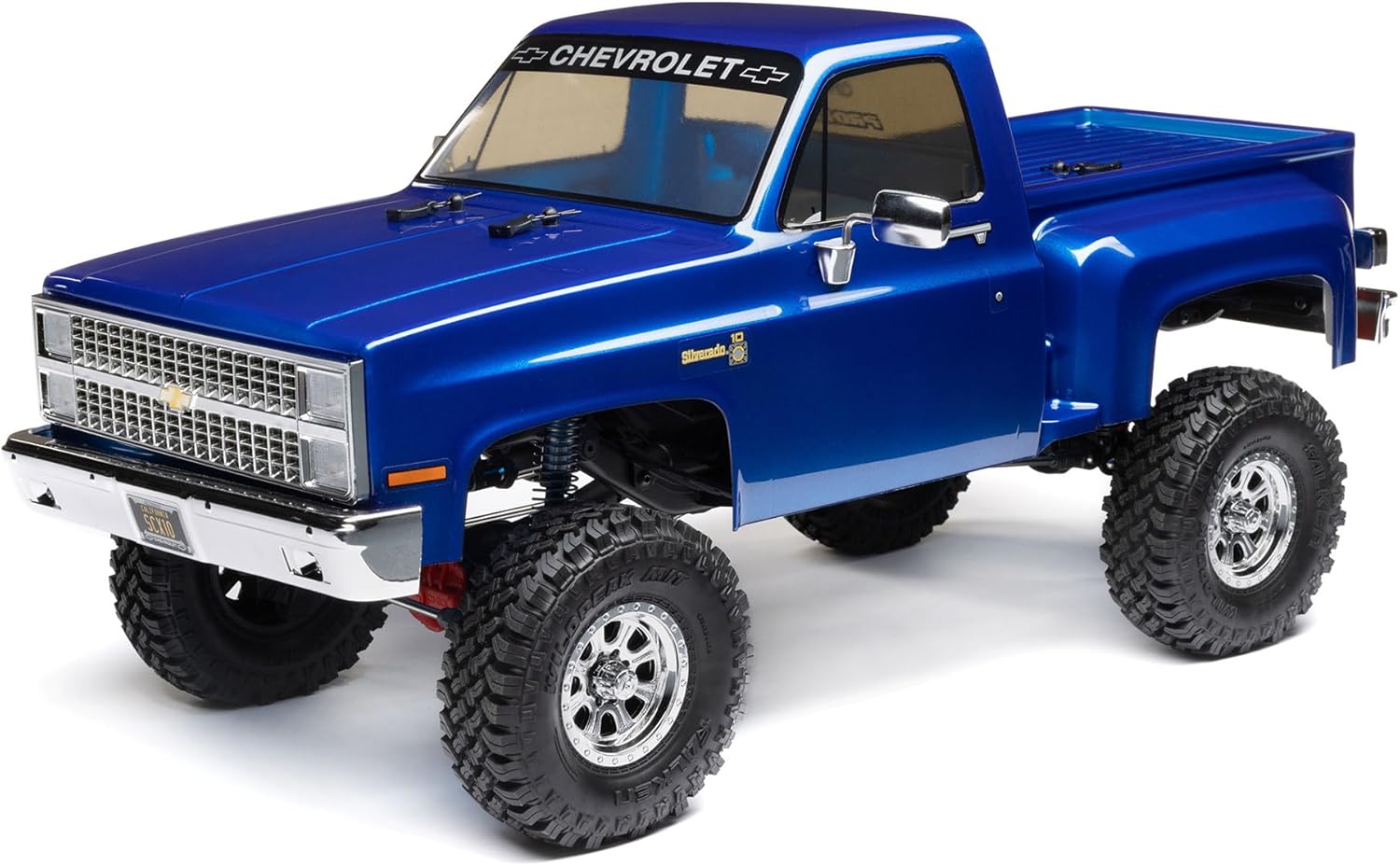 Axial RC Truck SCX10 III Base Camp 82 Chevy K10 RTR (Ready-to-Run, Battery and Charger Not Included) Blue, AXI03030T1