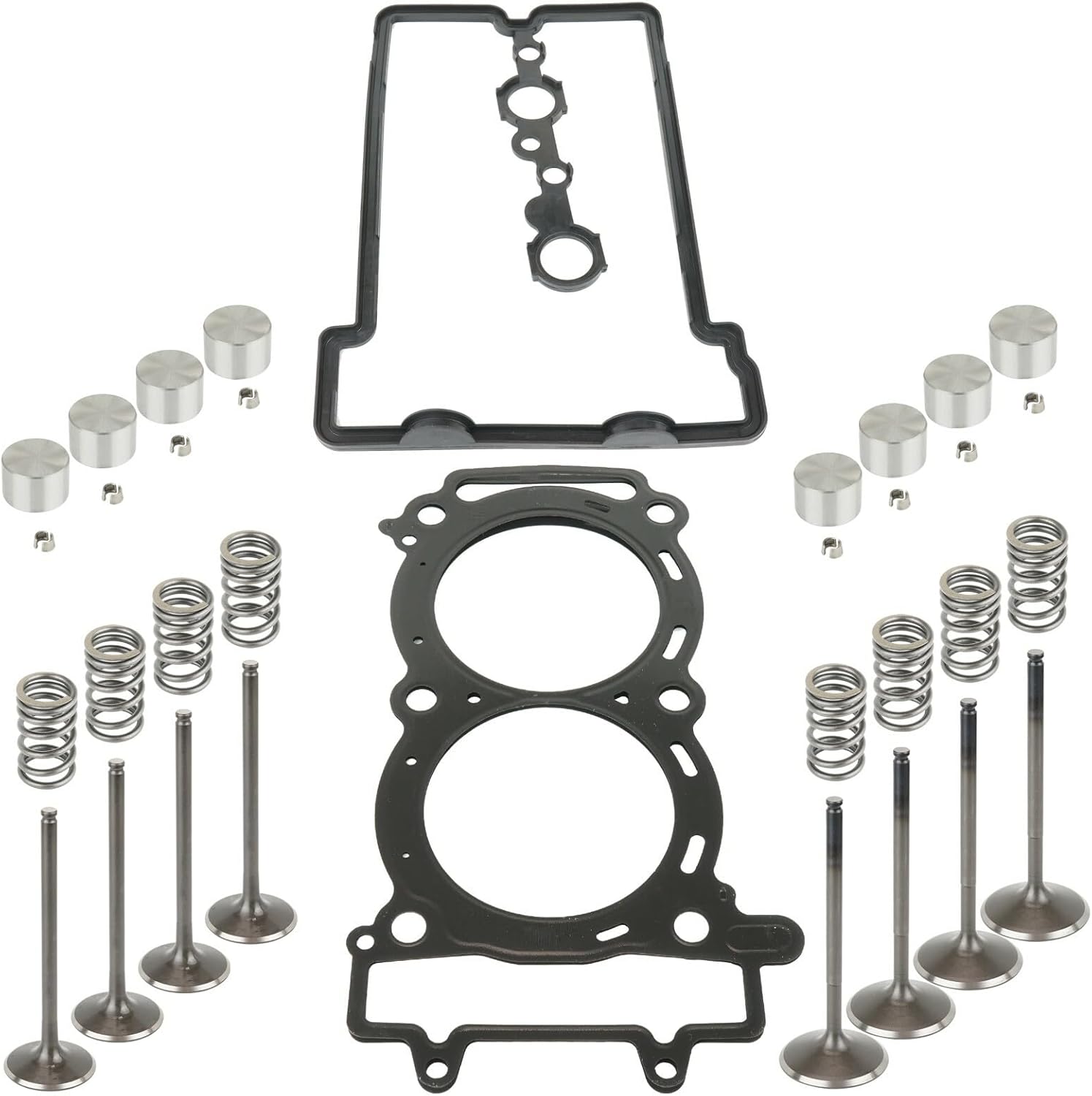 Replacement Powersports Parts for Cylinder Head Intake Exhaust Valve Kit for Polaris RZR XP 4 900 EFI 2013 Mod-C8RC-74165