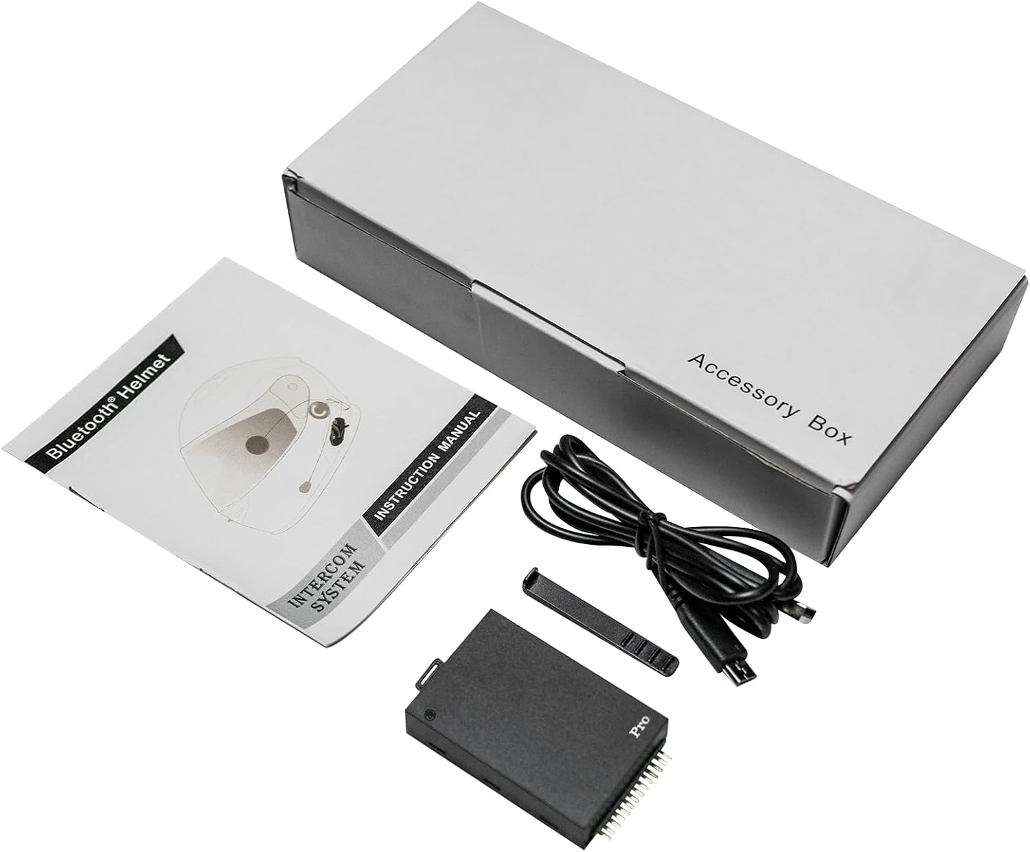 ILM Bluetooth Motorcycle Helmet Modular Flip up Full Face Dual Visor Mp3 Intercom FM Radio DOT Model 902BT PRO(Matte Black, Large)