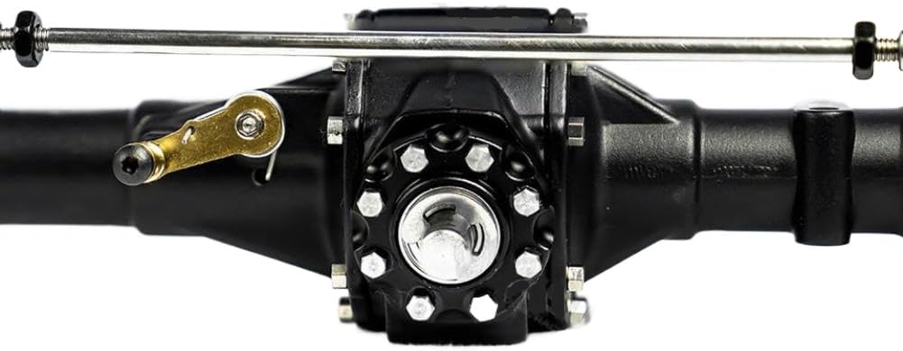 Front Differential Lock Axle 1 10 Compatible with Rave UM406 RC Crawler Car Model Remote Control Spare DIY Part