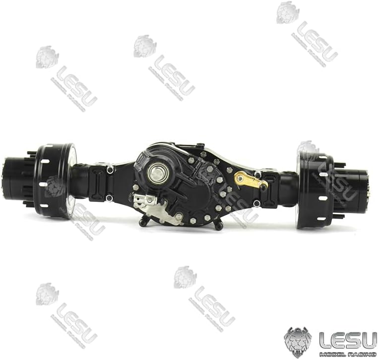 LESU Metal Rear Reduction Axle Interaxle Differential 1/14 Tractor Truck Dumper