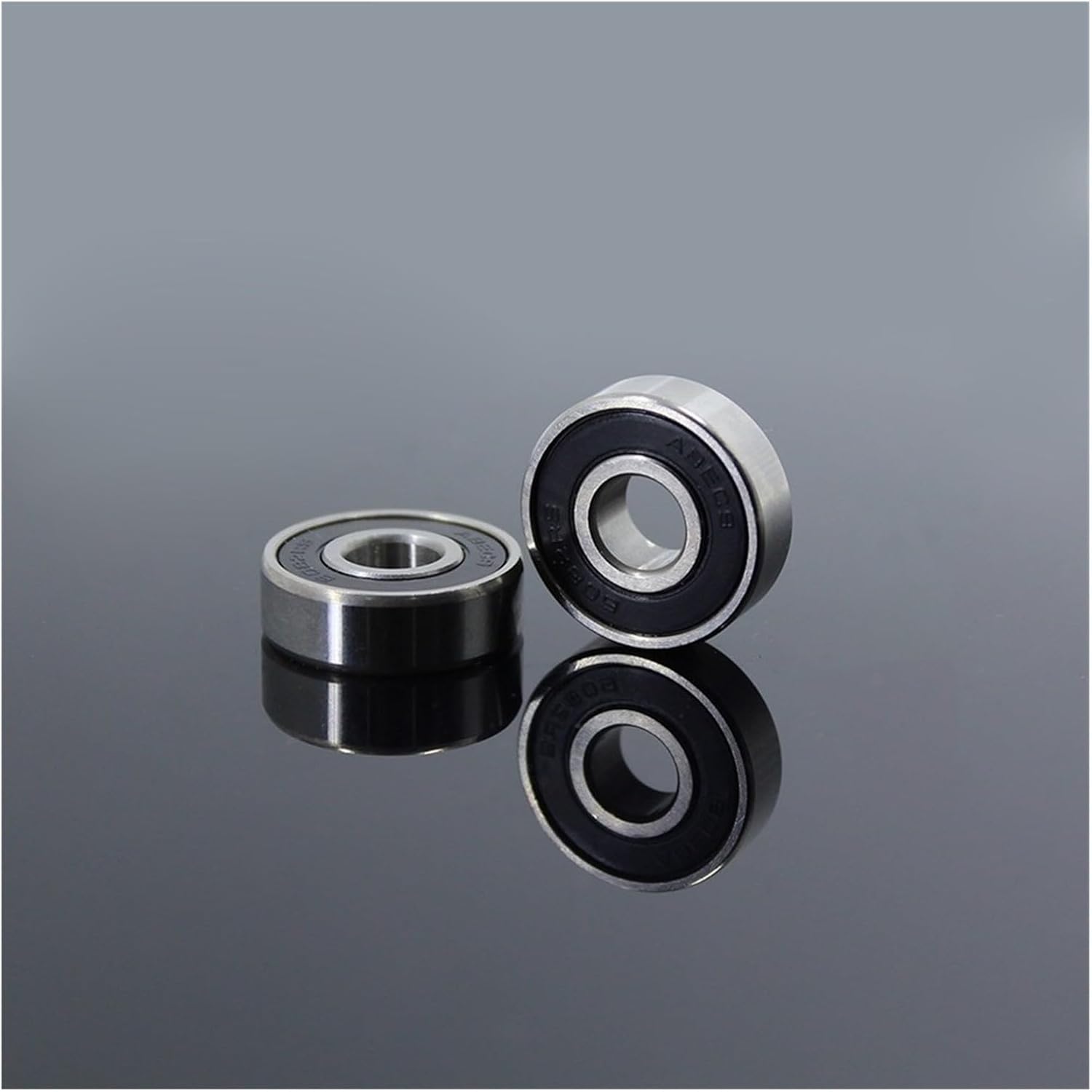 SUOFEILAIMU 8PCS 608-2RS Hybrid Ceramic Bearing ABEC-7 8x22x7mm Skateboard Spinner Ceramic Nitride Ball Bearings 608RS Si3N4