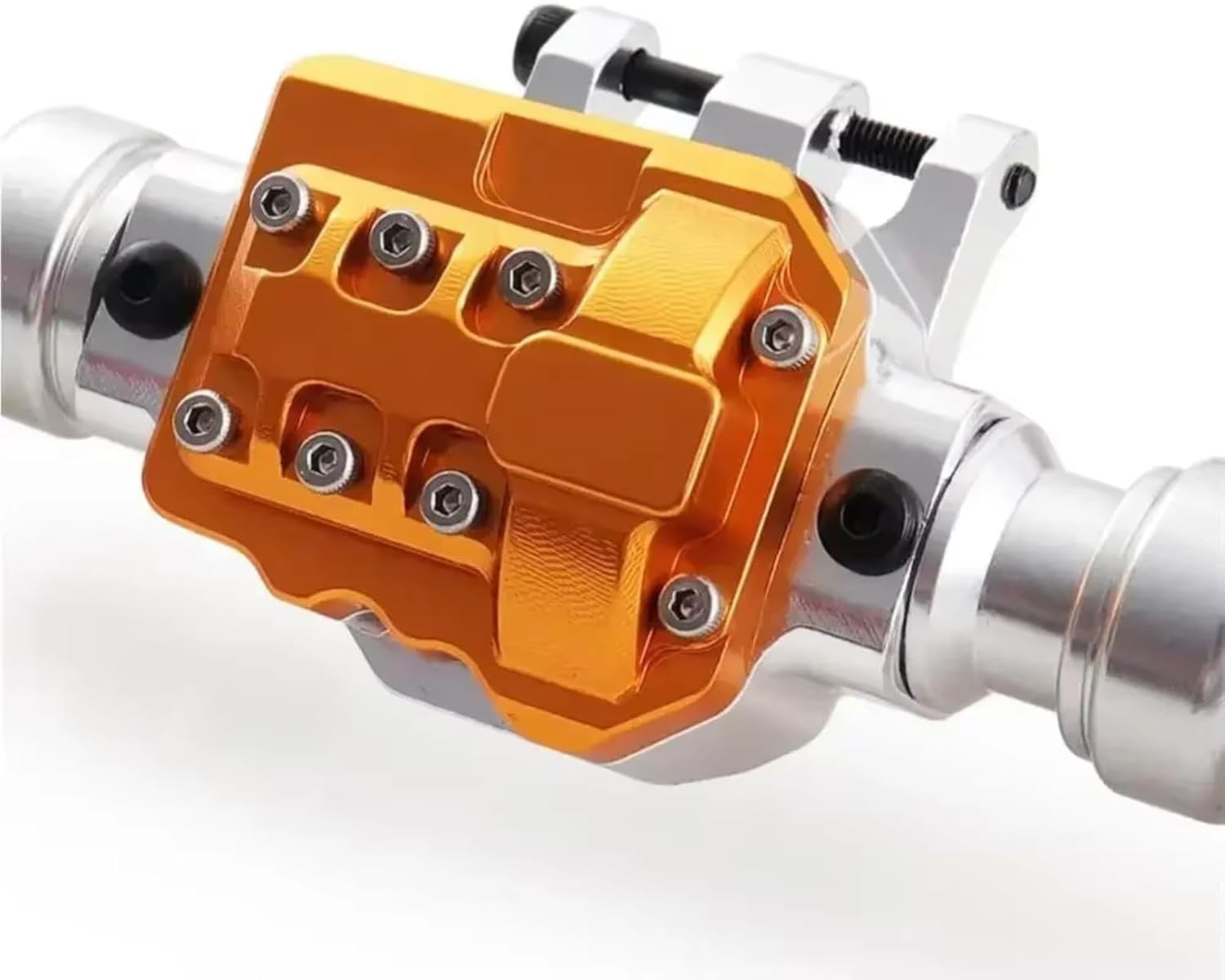 Compatible with Trxs for TRX-4 for Defender for Bronco 1/10 RC Crawler Car Accessories Parts Portal Axle Housing RC Assortment(Yellow)