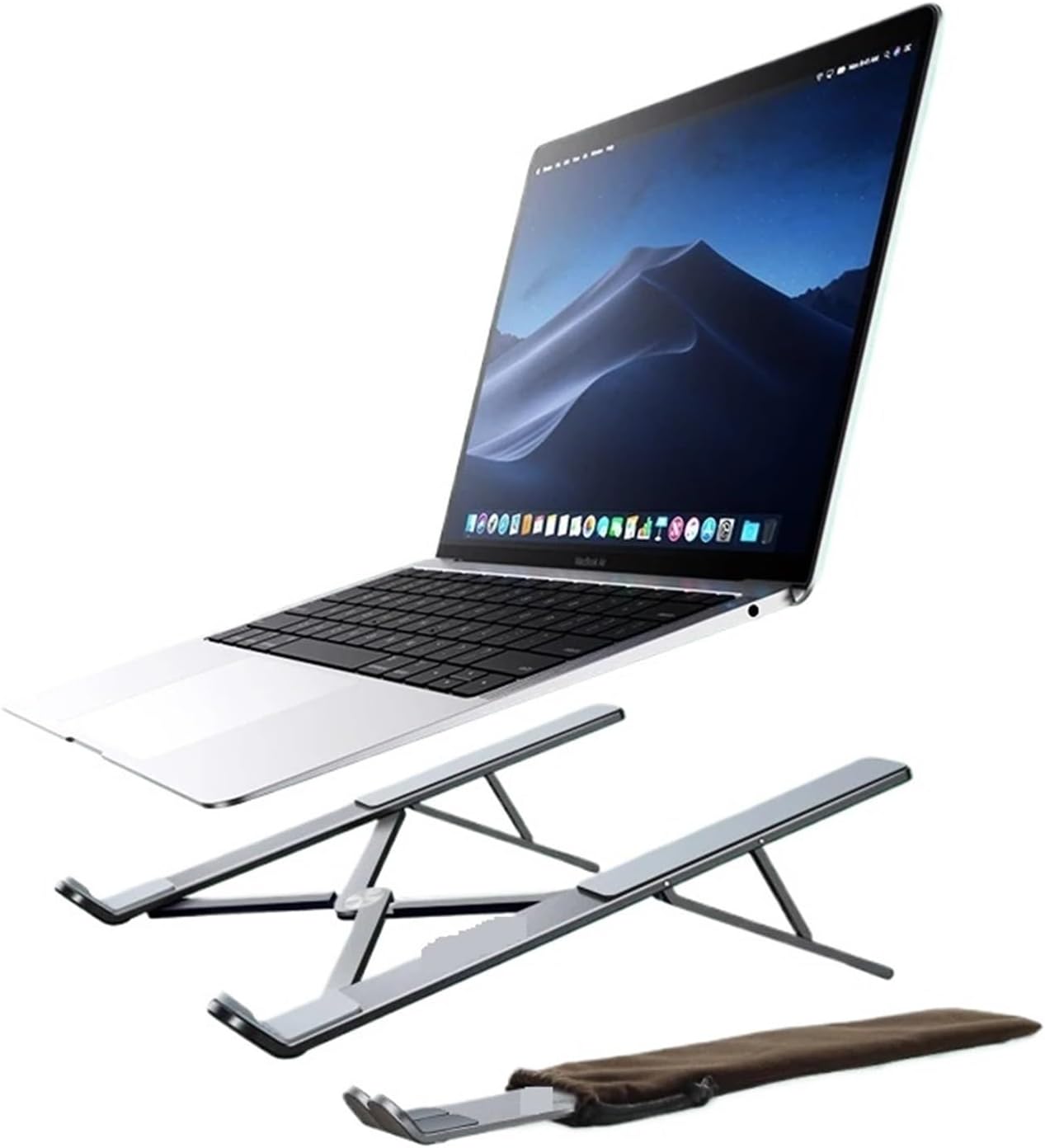 Laptop Stand Foldable Aluminum Laptop Stand Stand Laptop Stand(WHITE)