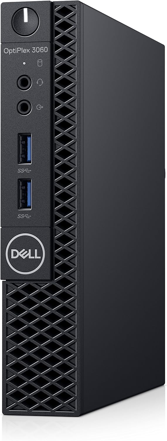 Dell OptiPlex 3060 Micro Desktop Computer with Intel Core i5-8400T 1.7 GHz Hexa-Core, 8GB RAM, 128GB SSD (Renewed)