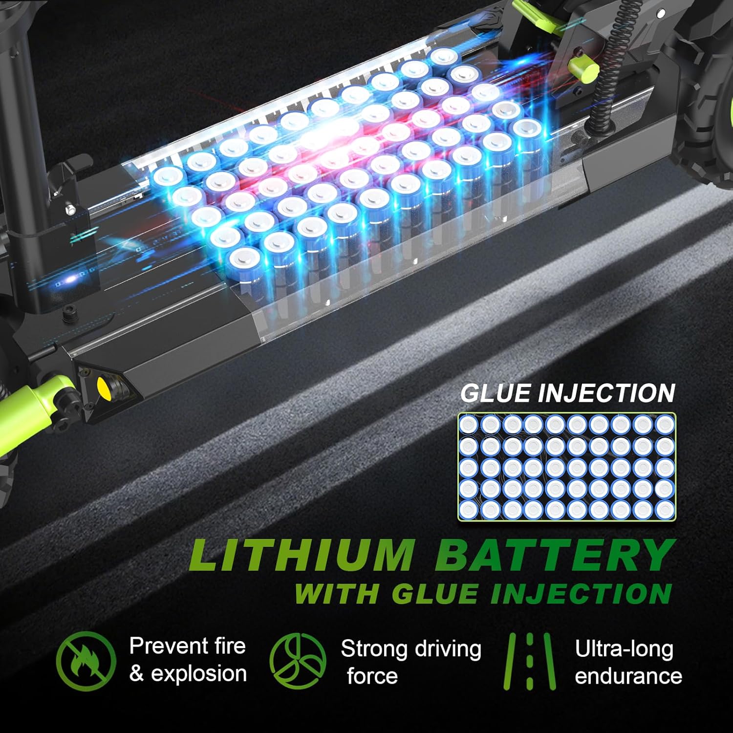 S6 Off-Road Electric Scooter | 48V1200W Motor | 70km Long Range | 55km/h Speed | 11