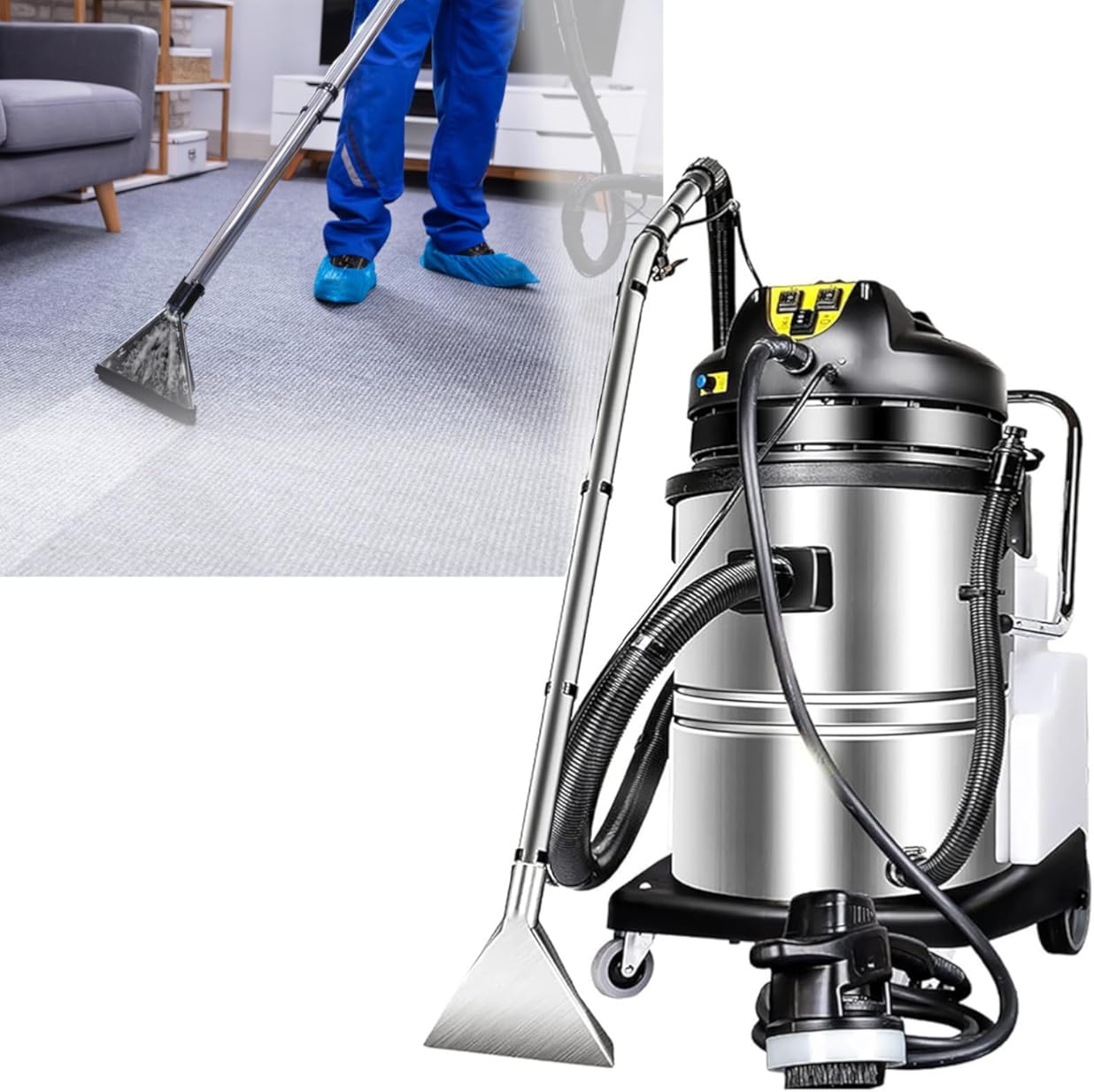 Commercial Carpet Cleaning Machine, Commercial Carpet Ex-Tractor Machine,Vacuuming for Carpet/Sofa