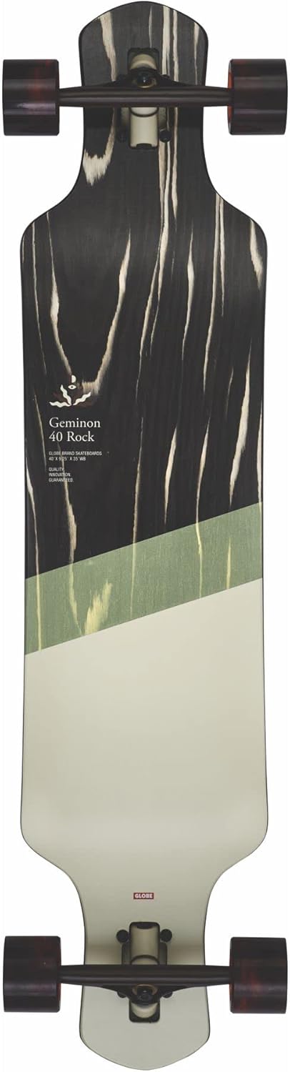 Globe Longboard Complete Geminon Rock Drop Through Black Macassar/Epitome 40