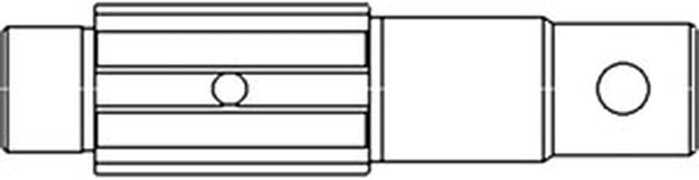 70224528 PTO Stub Shaft Fits Allis Chalmers WD WD45