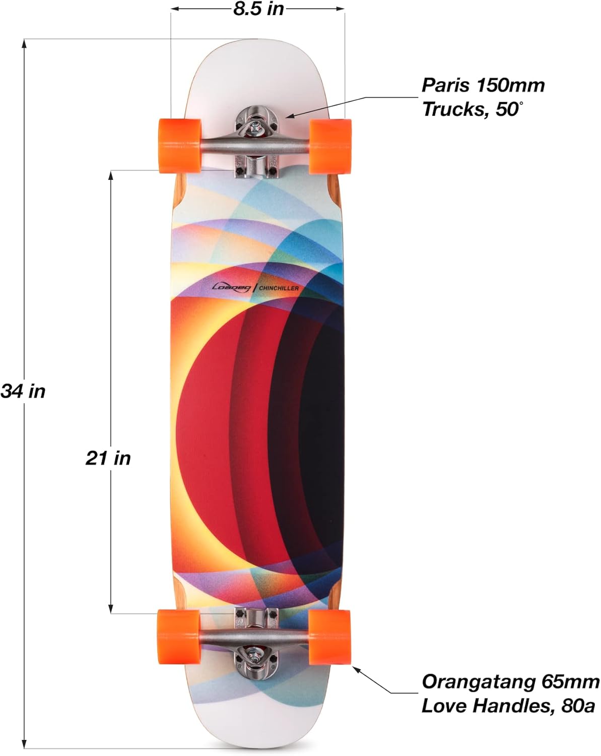Loaded Boards Chinchiller Skateboard