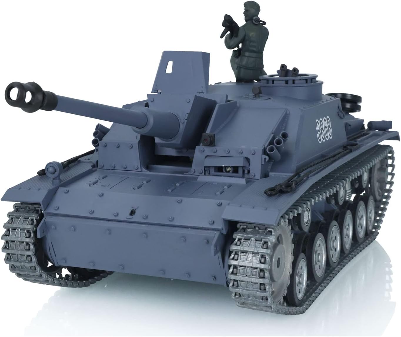 Henglong 1/16 7.0 Rc Tank Remote Control Tanks for Adult (3868 Professional Version),US in Stock