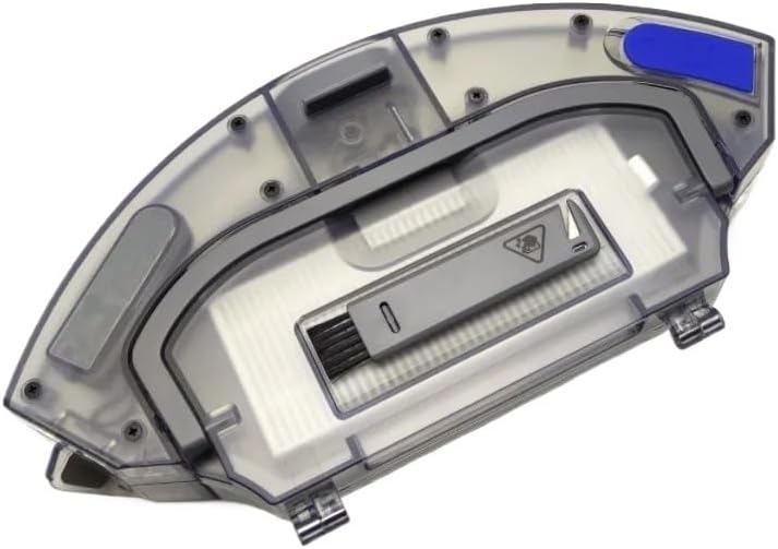 Vacuum Cleaner Water Tank Dust Box Hepa Filter ，Compatible For Ecovacs Deebot OZMO U2 U2 Pro, Robotic Vacuum Cleaner Parts Replacement(Light Grey)