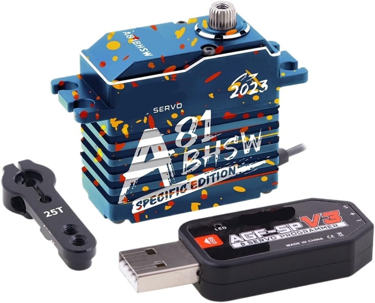 A81BH A81BHSW 45KG 35KG 0.085 sec 0.075 sec High Speed brushless servo for 1/10 1/8(A81BHSW 35KG Set A)