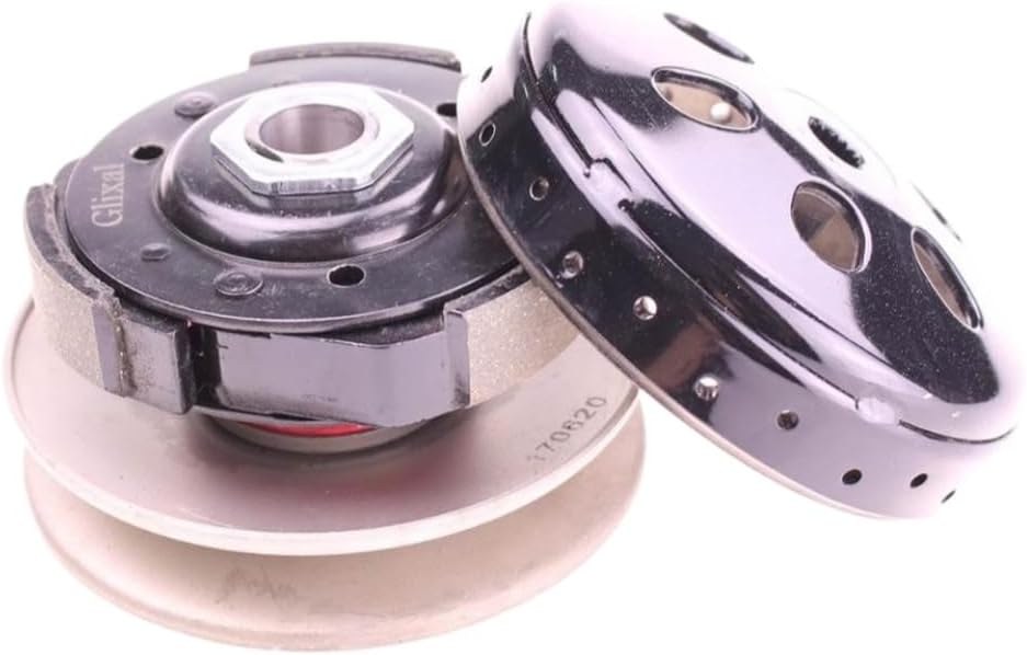 Racing Clutch Assembly with Clutch Bell Compatible with GY6 125cc 150cc 157QMJ 152QMI Engine Scooter Moped ATV Models Universal Fit