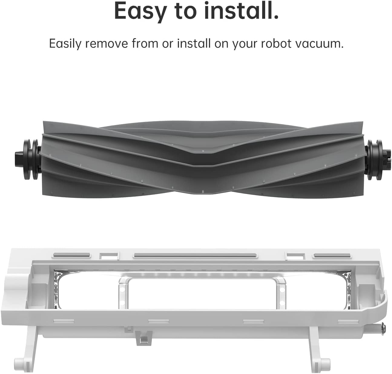 DREAME L40 Ultra Gen 2 Robot Vacuum Cleaner (White) and Main Roller Brush