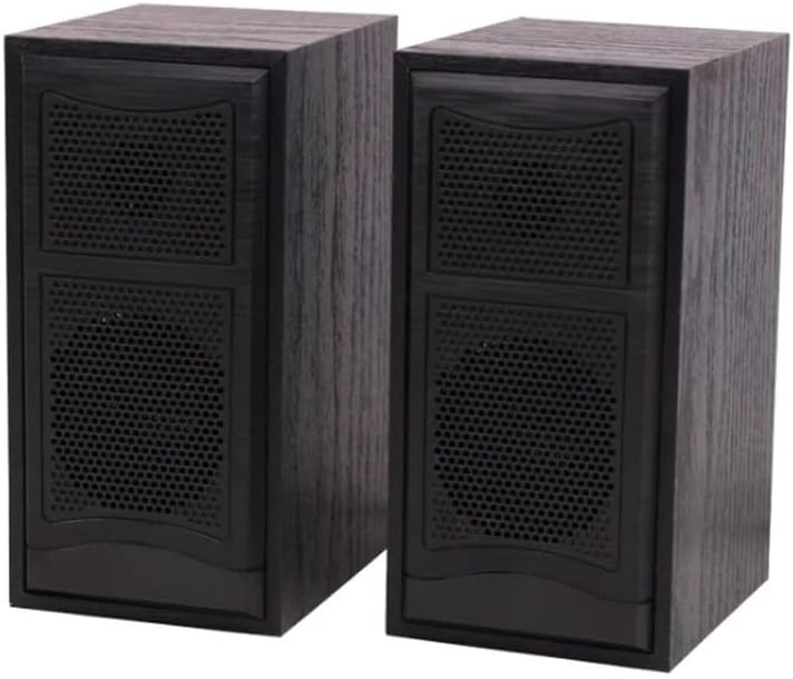 Computer Speakers Wired Combination Soundbox Super Bass Mini PC Speaker Stereo Music Player Subwoofer(Black)