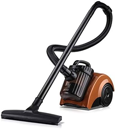 Vacuum Cleaners Portable Vacuum Cleaner Wet Dry Hand-held Strong Suction Carpet Dust Cleaner Corner Floor Home Cleaning (Color : Rojo) (Brown)