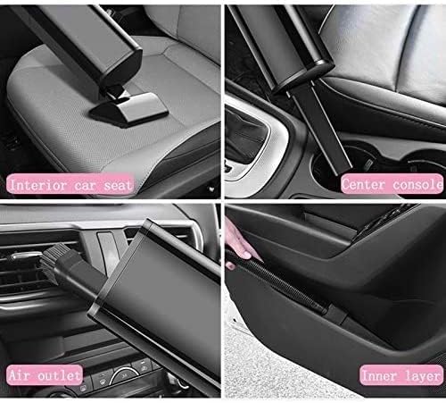 QERMXYRI Car Vacuum Cleaner, Mini 12V Insurance car high-Power Handheld Vacuum Cleaner, air Purifier car Home air freshener(Black)