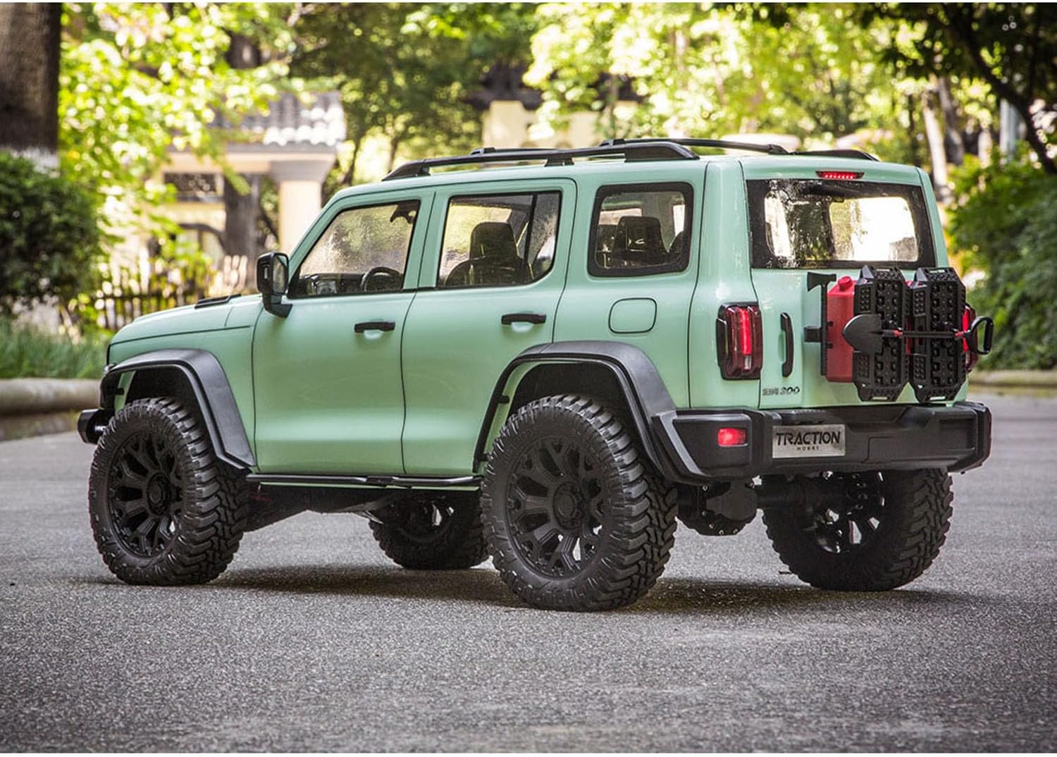 TOUCAN RC HOBBY 1/8 Tank300 Competitive Edition Remote Control Rock Crawler AWD 2WD Metal Drive Shaft Threaded Coilover Shocks for Adult