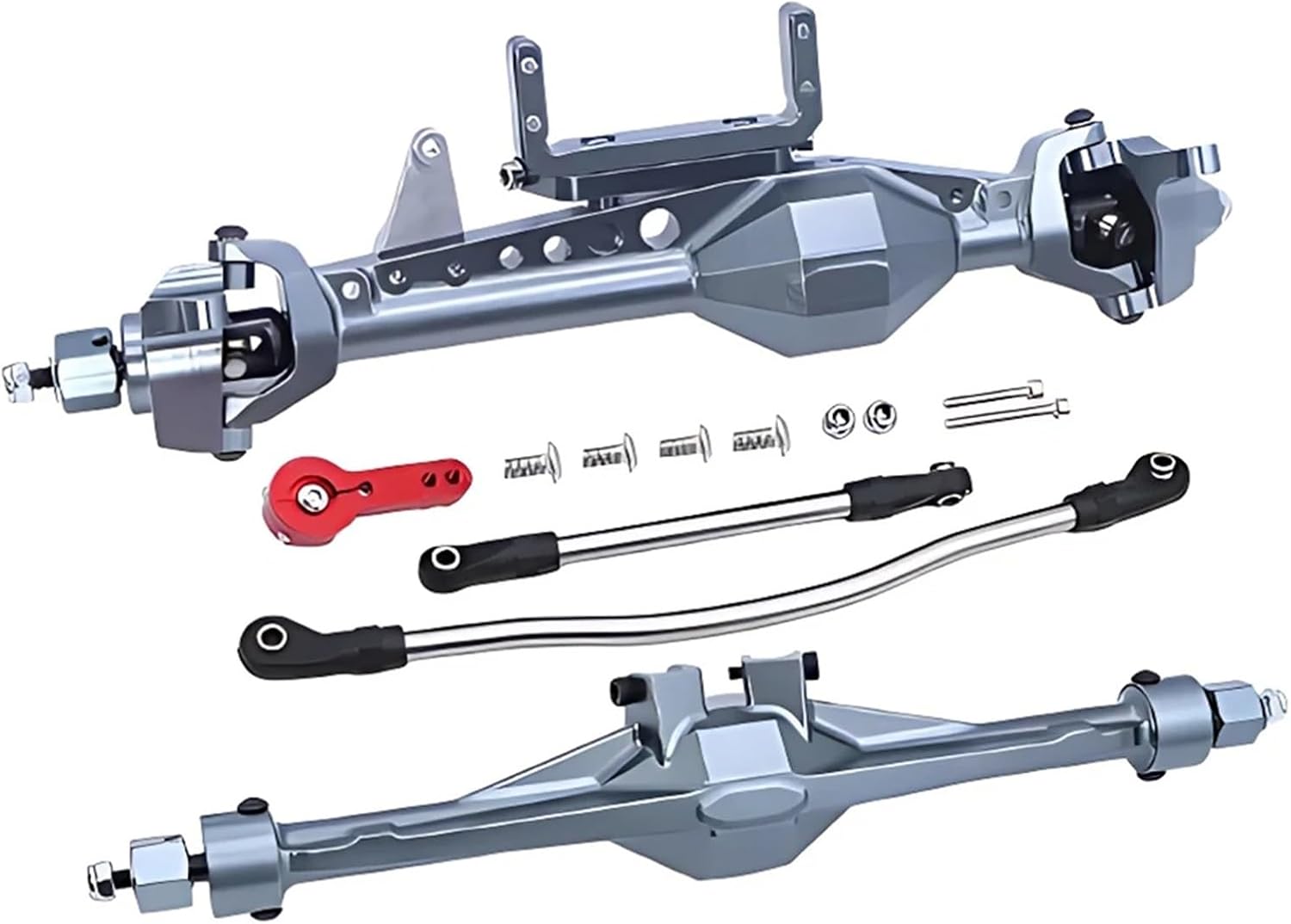 RC Vehicle Axles Compatible with Axial for SCX10 1/10 Crawler RC Upgrade Part Front Rear Axle RC Car Part Protector Rc Front Rear Axle Accessories