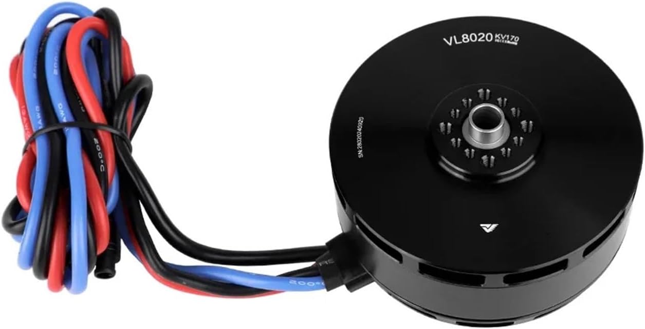 VL8020 KV170 brushless Motor 12S Voltage, Maximum Thrust 19.7KG