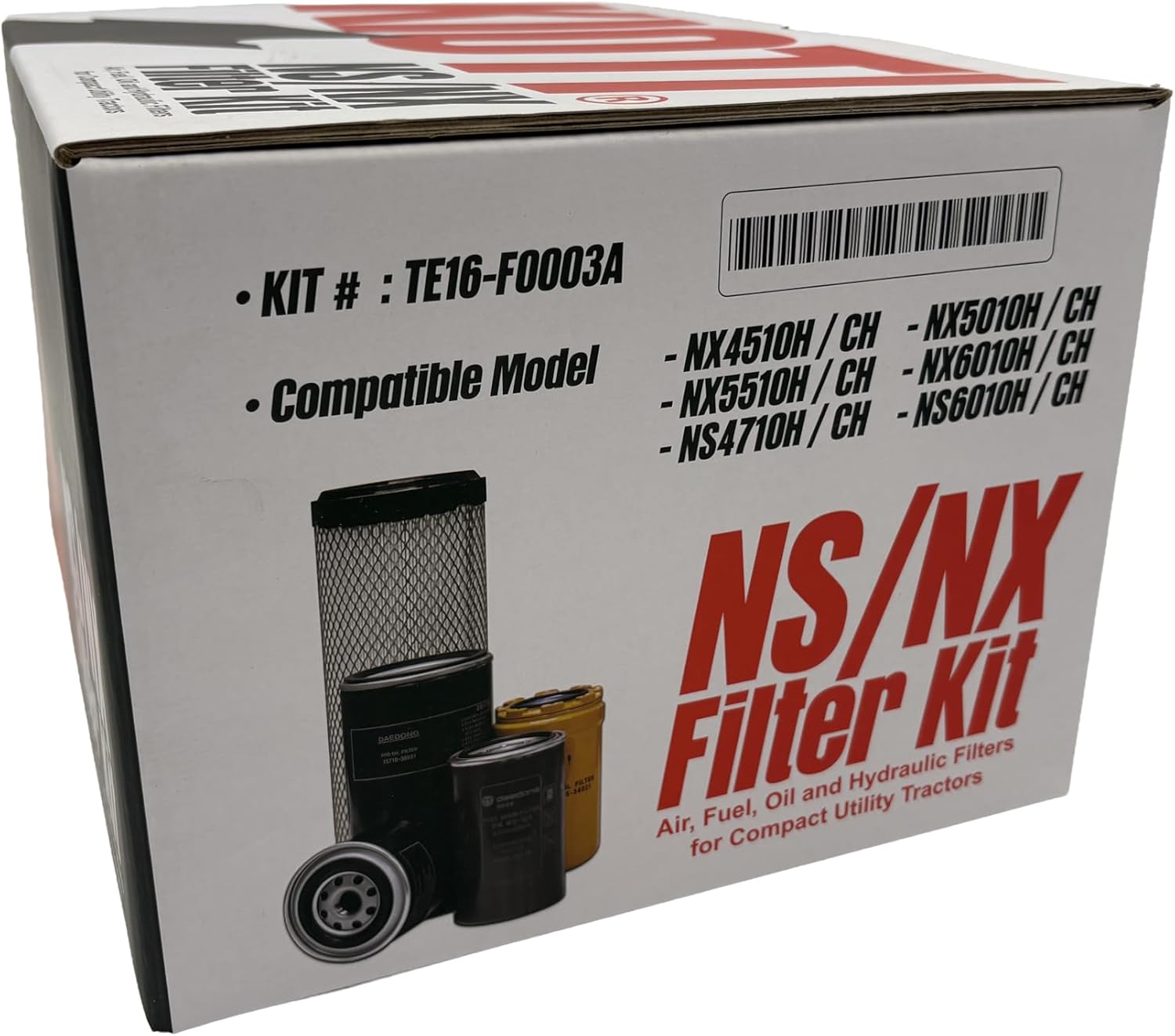 KIOTI NX-NS HST FILTER KIT - TE16-F0003A