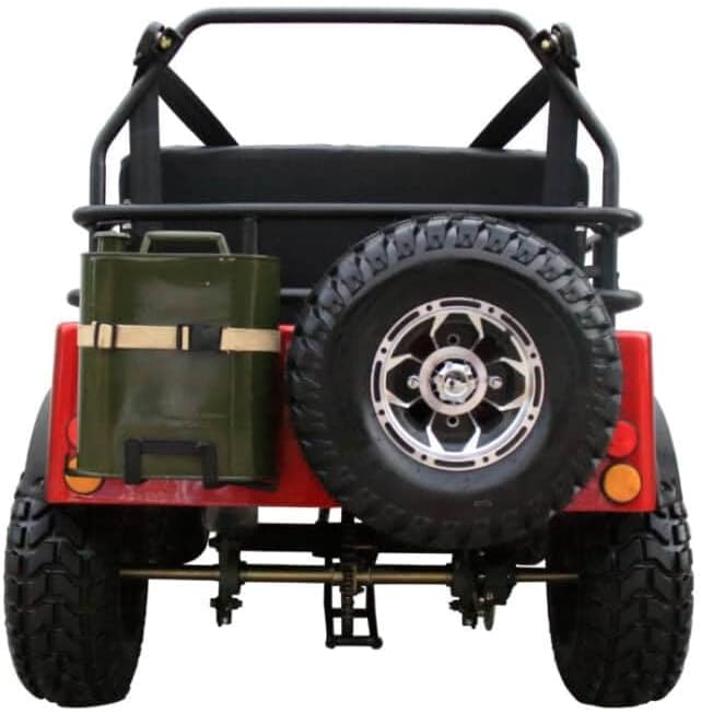 125CC Willys GO Kart | Venom | 125CC COOLSTER GO-Kart for Children, Young Adults | RED