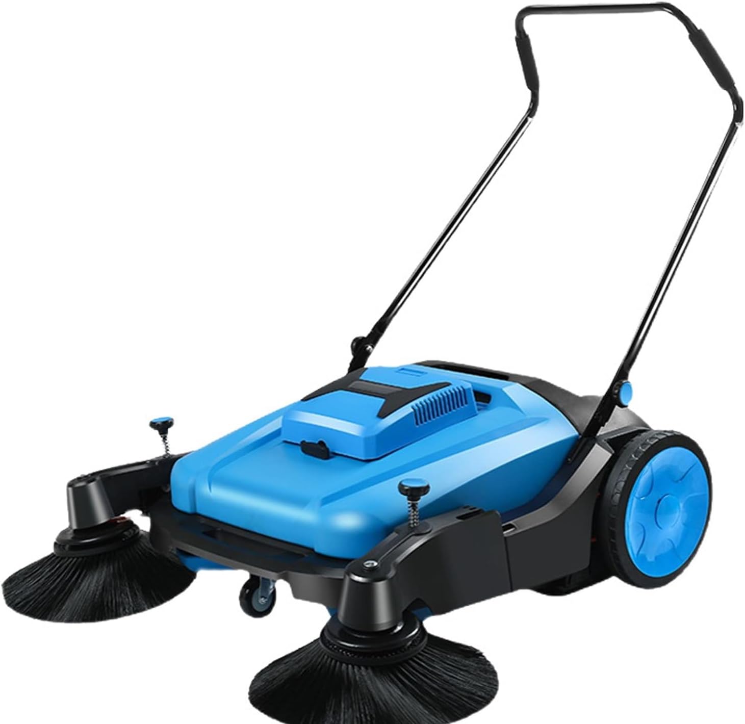 Walk-Behind Push Floor Sweeper 21 Gallon Capacity 47.24