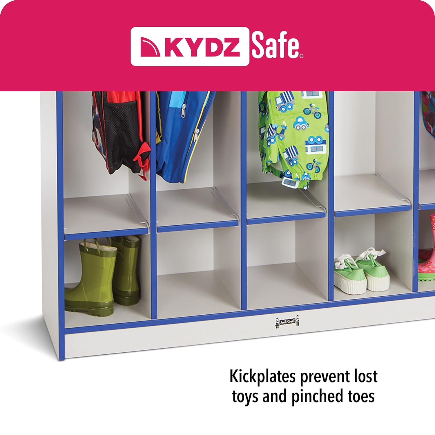 Jonti-Craft Rainbow Accents 0971JC180 Standard Bookcase, 47.5