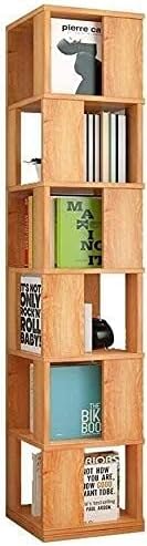 Shelves Bookshelf Organizer Rotating Bookshelf Multi-Layer Storage Bookcase Floor Rack Storage Cube Shelf Bookcase DIY Organizer
