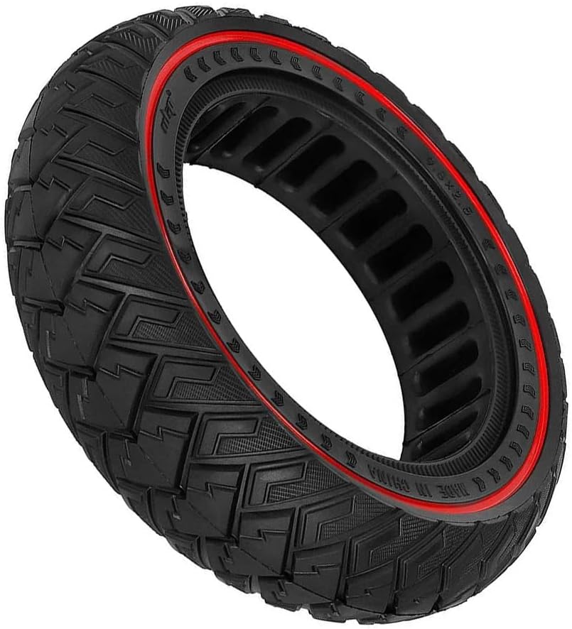 Motorized Scooter 9.5 Inch 9.5x2.50 Off-Road Solid Tire for NIU KQI3 Electric Scooter 9.5x2.50 Tyre Replacement Electric Scooter Accessories Motorized Scooter