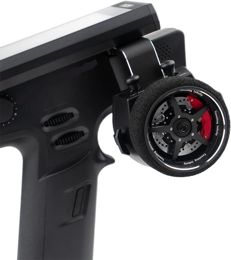 Radio Transmitter 2.4GHz 8CH 3.5 Inch Color IPS Touch Screen with FGR4S V2.0 Receiver Compatible with Noble NB4+ RC Car Boat