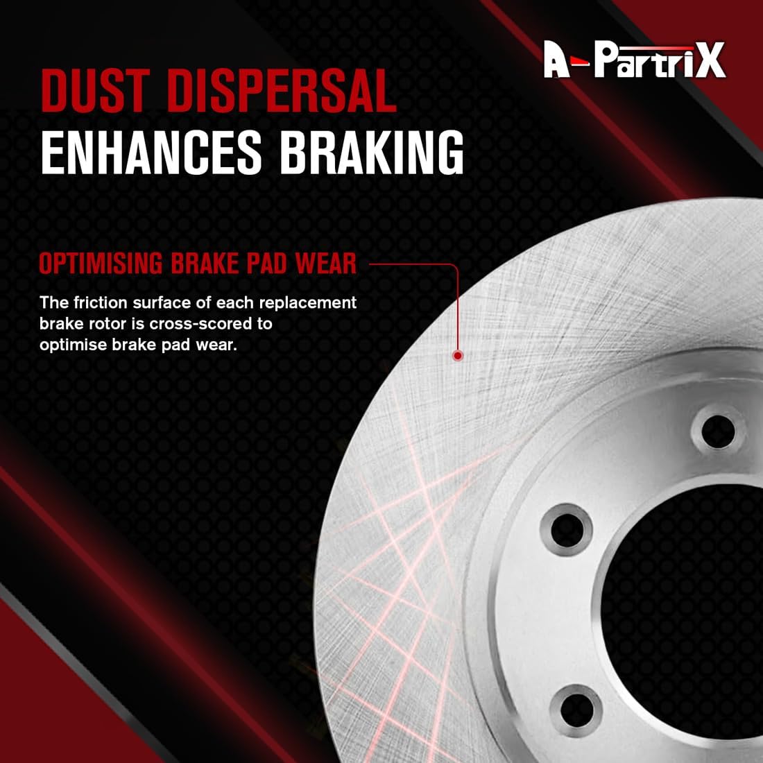 1Pcs Brake Rotor Front Right Automotive Replacement Disc Brakes Rotors fits Lexus RC F 5.0L 2015 2016 2017 2018 2019, fits GS F 5.0L 2016 2017 2018