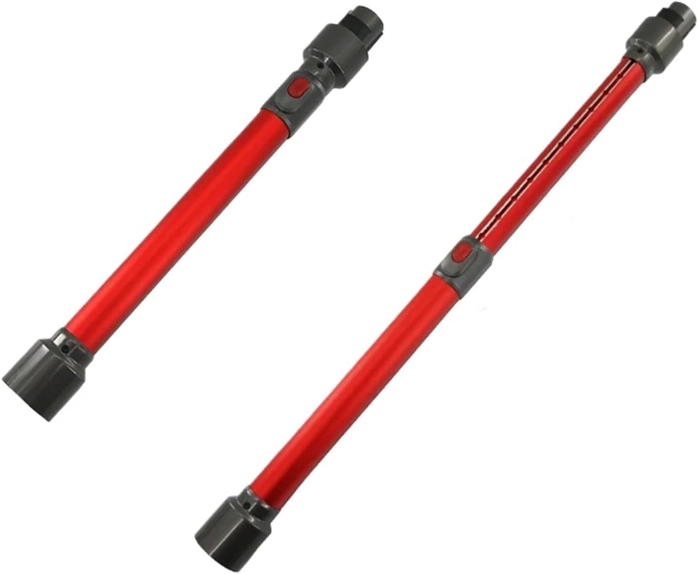 Quick Release Extension Wand Replacement,Compatible For Dyson New V7 V8 V10 V11 V15 Cordless Stick Vacuum Cleaner Parts(1pcs-Red02)