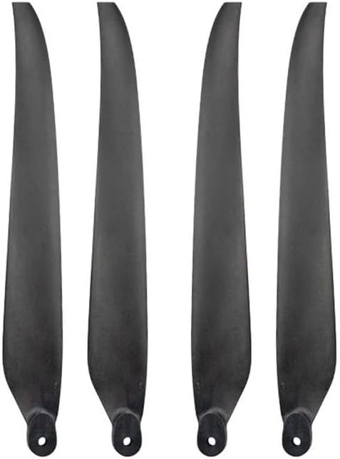 TS-4314 Reinforced 43-Inch Carbon Folding Propellers (CW/CCW Set) for X11 Power Systems, Heavy-Lift Drone Rotor Components(2pcs CW and 2pcs CCW)
