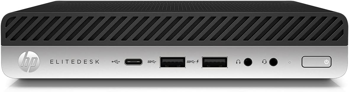 HP 800 G4 Mini Desktop Intel i7-8700T UP to 4.00GHz 32GB DDR4 256GB NVMe SSD Built-in WiFi BT Dual Monitor Support Wireless Keyboard and Mouse Win11 Pro (Renewed)