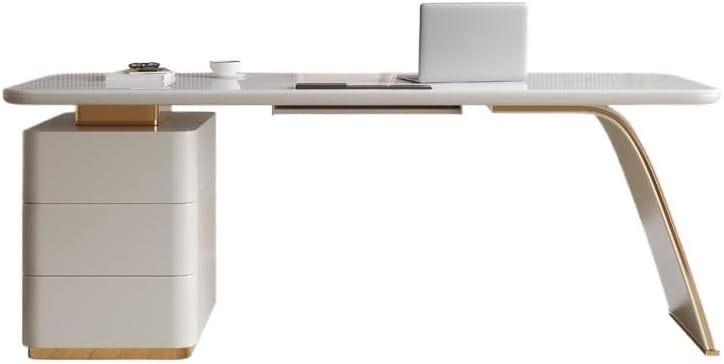 Desk Organizers Home Study Desk Light Luxury Modern Simple Light Luxury Slate Desk Designer Computer Desk Study Desk Standing Desk(180 * 70 * 75cm)