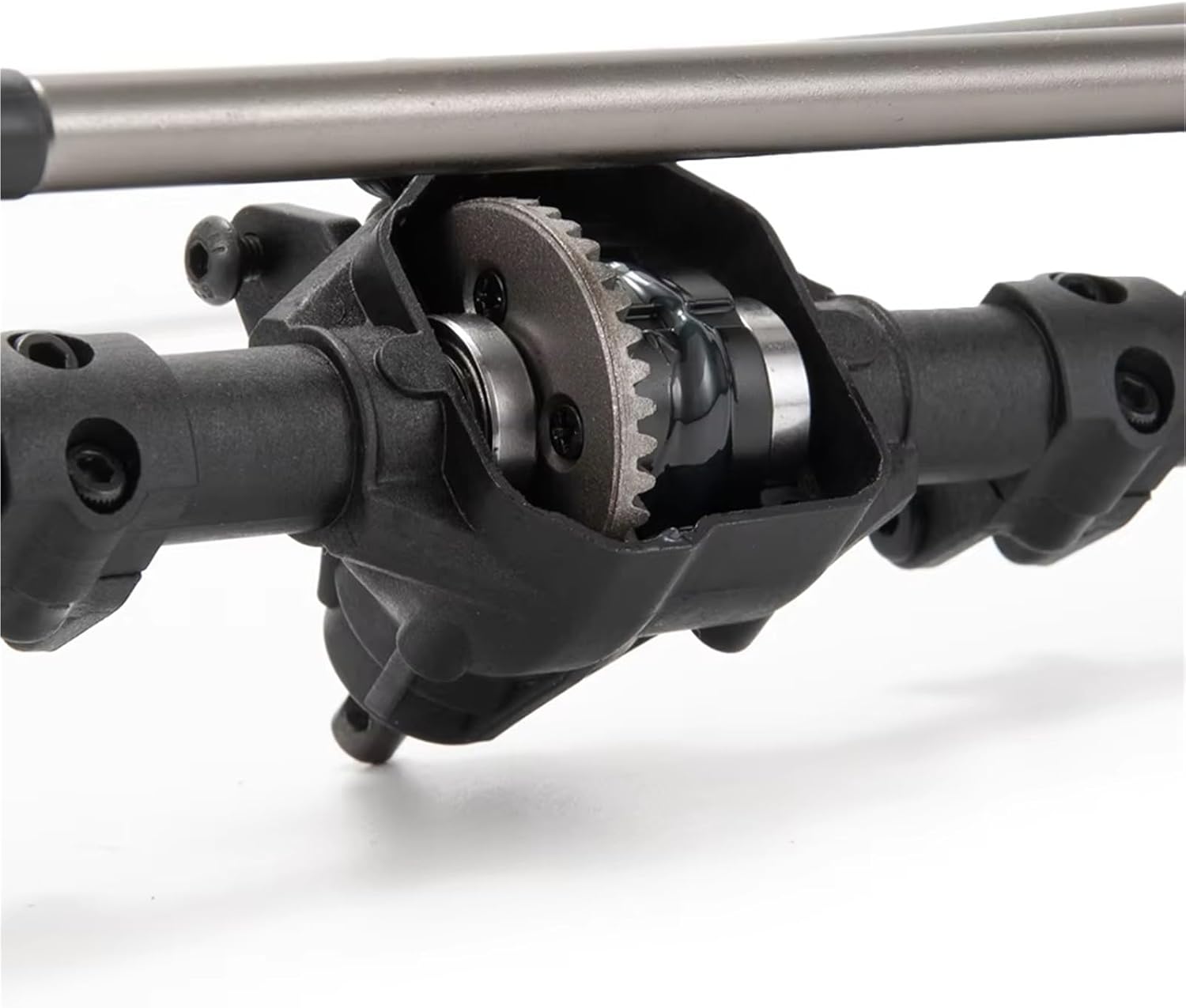 RC Car Upgrade Parts Compatible with Axial for SCX10 II 90046 90047 90027 90028 Upgrade Parts RC Car Front Rear Straight Axle for 1/10 RC Crawler(Rear and Front)