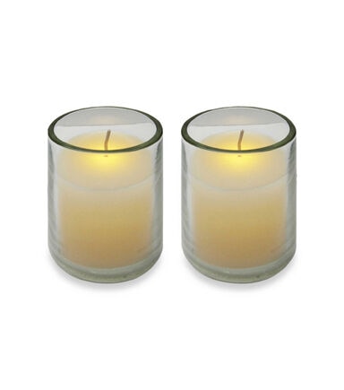 Northlight 2ct LED Cream Votive Candles