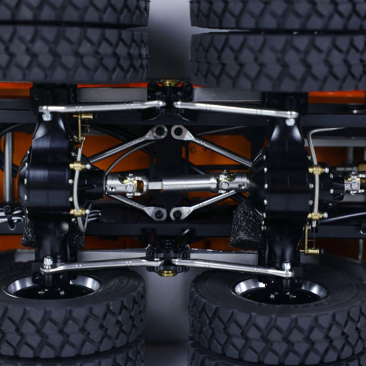 LESU 1/14 8x8 Hydraulic RC Dump Truck 2-Speed Transmission Roll On/Off Metal RTR Tipper Cars Model Shift Steering Servo Lock Differential Light Sound System Hobby Grade Model