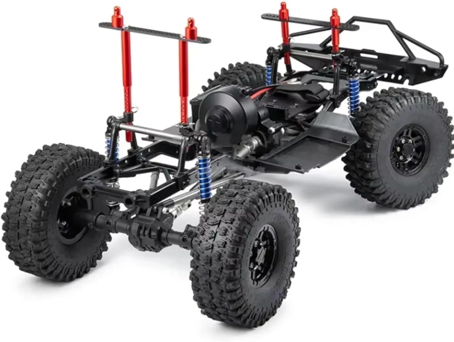 For TRX-4 1/10 AX-8508 313mm Wheelbase For Chassis Frame With Differential Portal Axle High Low Speed RC Crawler Car RC Crawler Frame(With Tires)