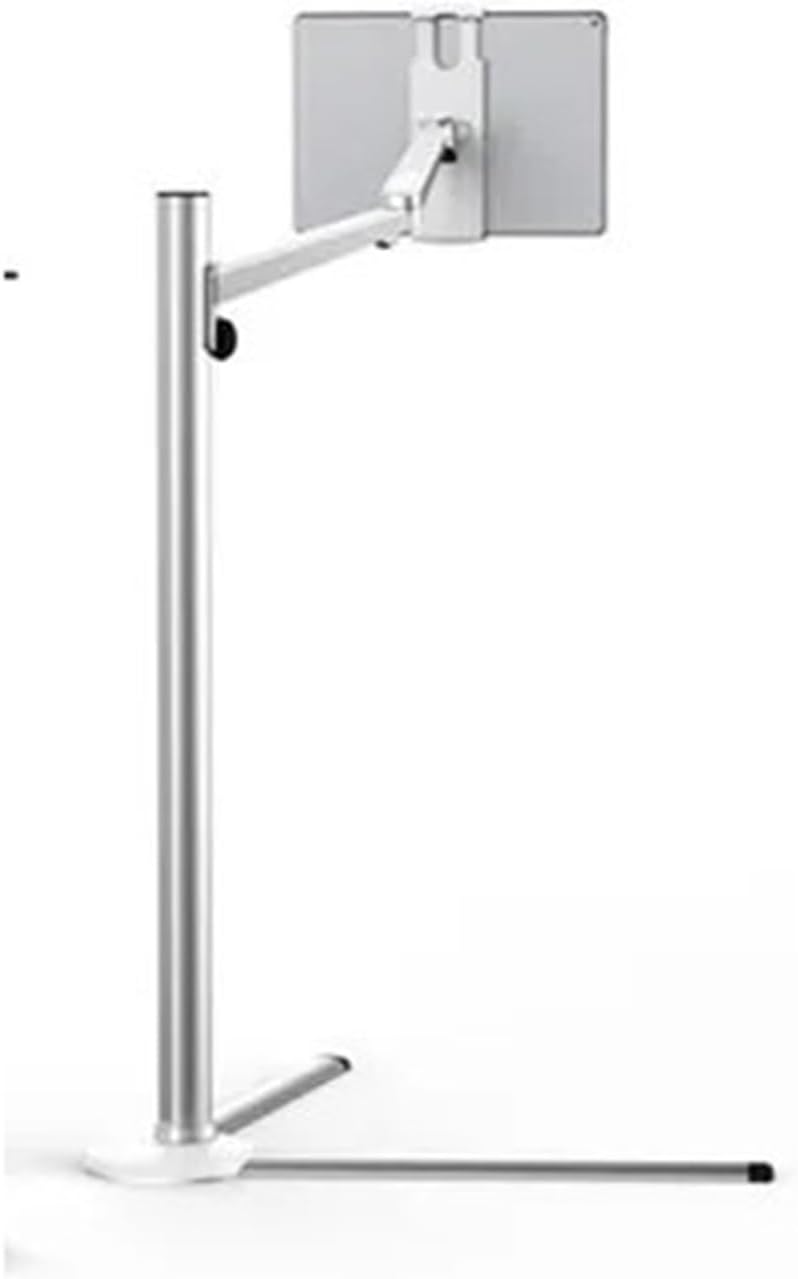 UP-8 Computer Floor Stand with Adjustable Height/Angle and Mouse Tray