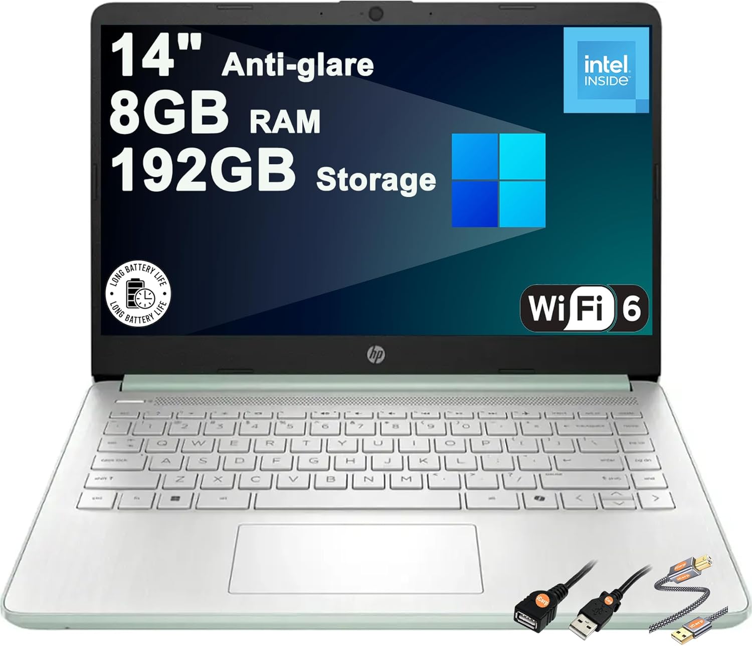 HP 14 Business & Student Portable Laptop 14