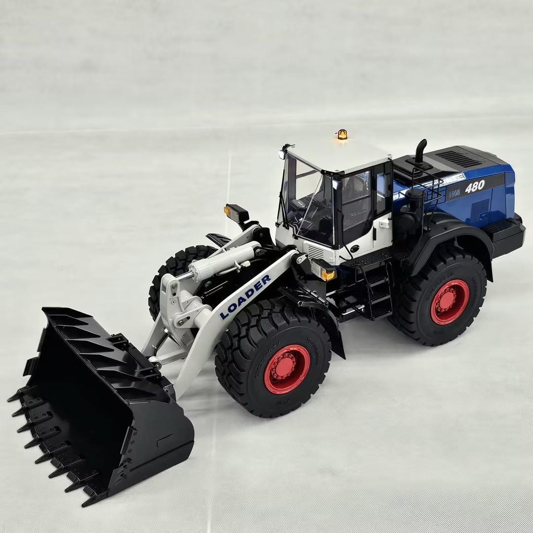 TOUCAN RC HOBBY 1/14 RC Metal Hydraulic Loader WA480 Electric Construction Vehicle RTR Axle Locks Wheel Hub Reduction Quick Coupler Flysky Radio