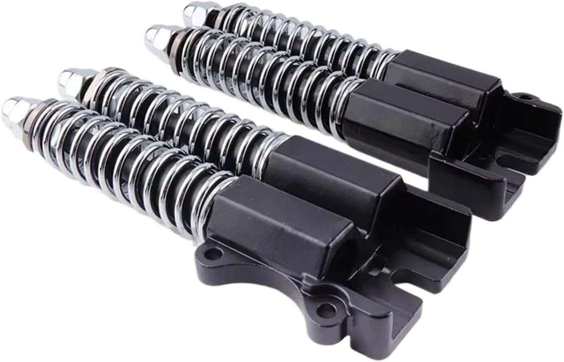 Compatible with 10 Inch Electric Scooter Absorber Dual Spring Shock Absorption Compatible with Janobike T10Double Drive Hydraulic Front Shock Fork(A pair)