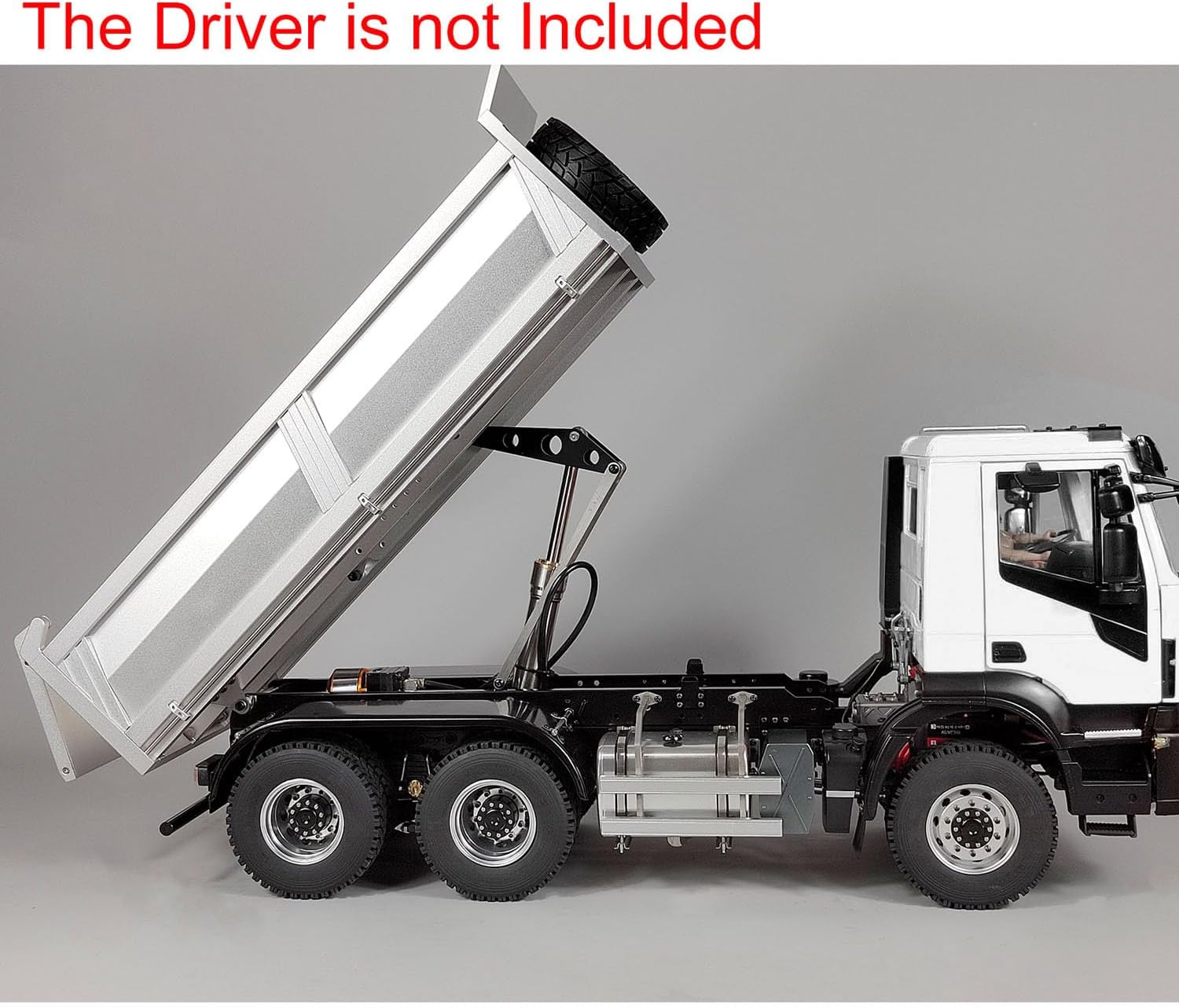 TOUCAN RC HOBBY 1/14 6X6 Metal Hydraulic RC Dumper Truck Remote Control Car 2-Speed Gearbox