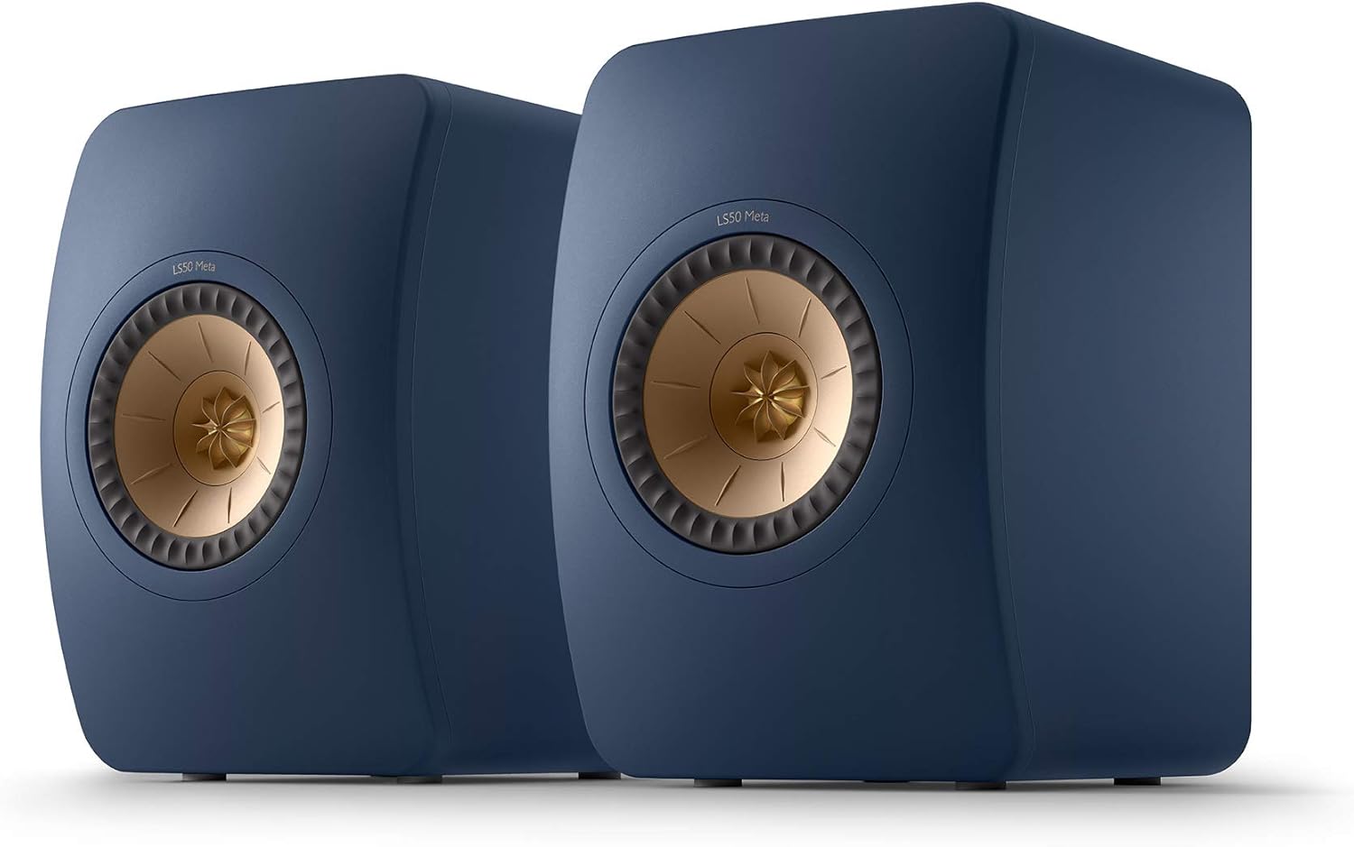 KEF LS50 Meta Passive Bookshelf Speakers - Pair (Royal Blue)