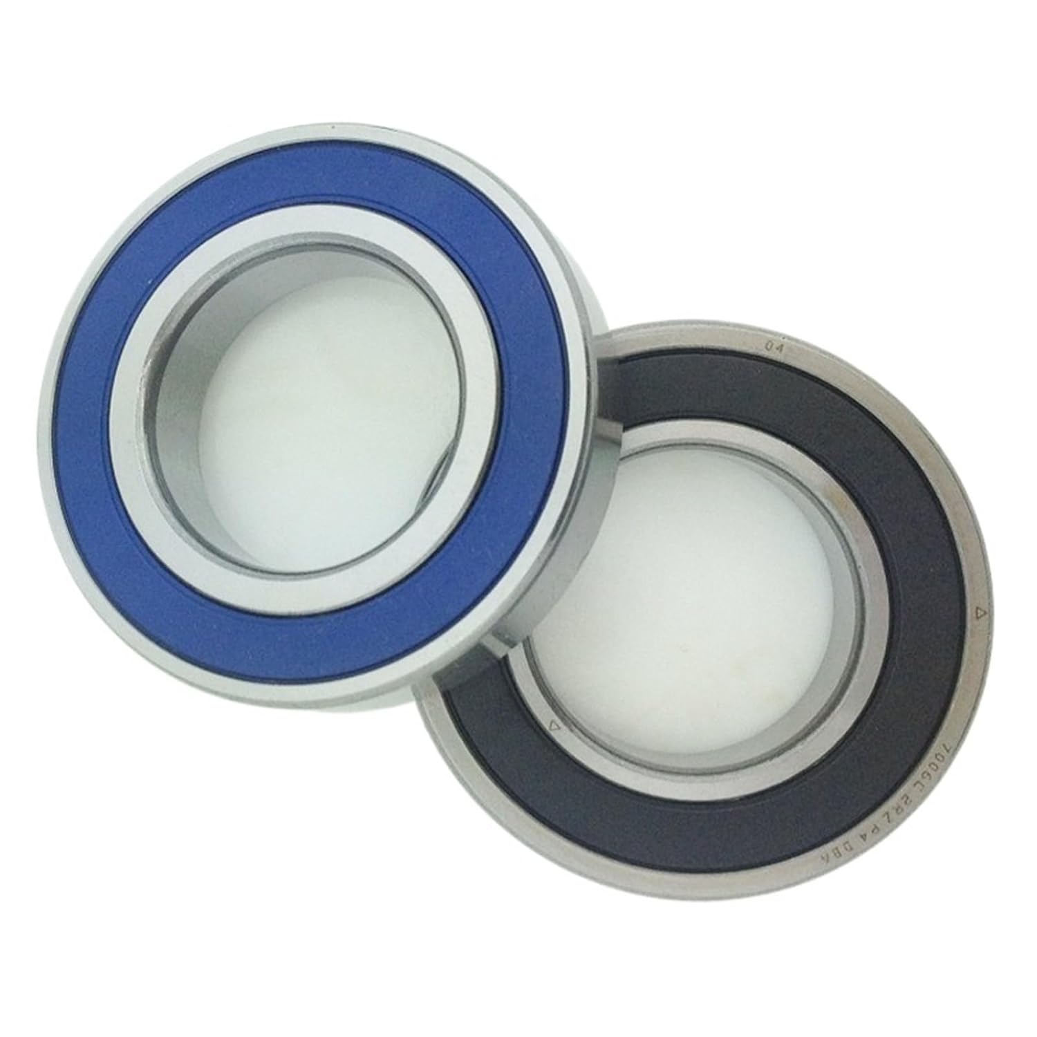 1Pair 7008 H7008C 2RZ HQ1 P4 DB A 40x68x15 SI3N4 Ceramic Ball ABEC-7 Sealed Angular Contact Bearings Speed Bearings CNC(H7008C-2RZHQ1P4 DBL)